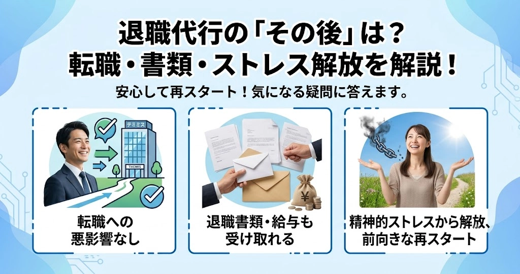 退職代行を利用したその後はどうなる？転職先への影響があるケースとは⁉